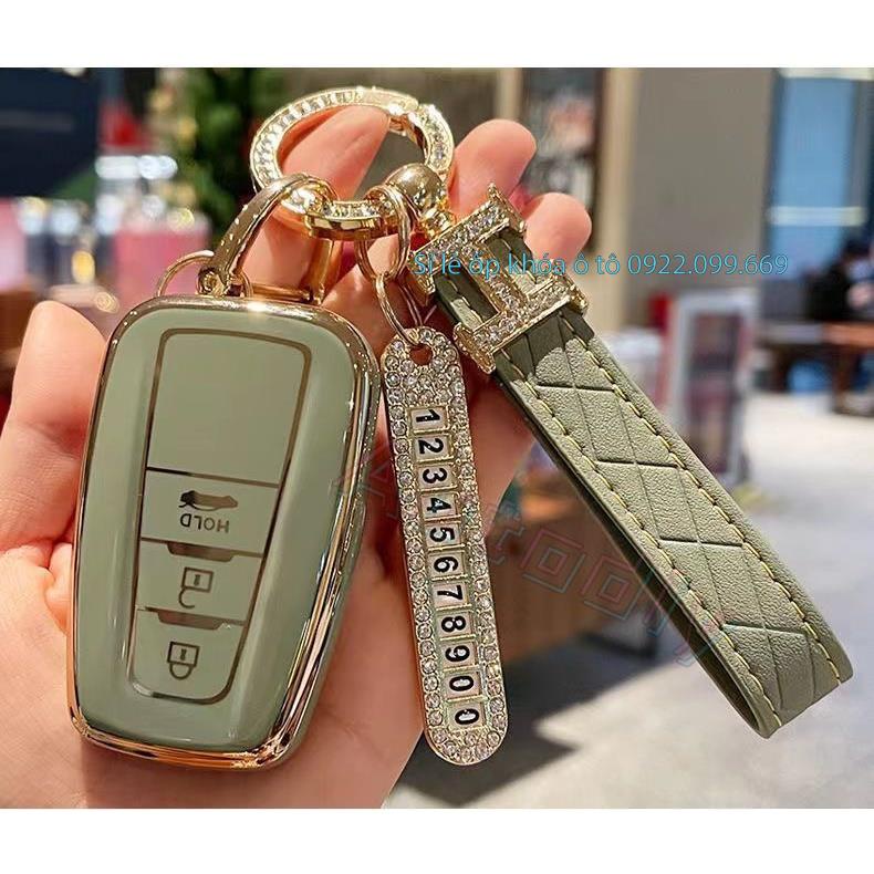 Ốp TPU Bọc Chìa Khóa Xe Toyota Corolla Altis Corolla Cross Camry CHR RAV 4 loại bền đẹp