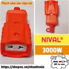 Phích cắm siêu chịu tải 3000W NiVal