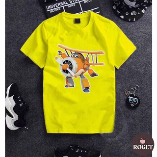 Áo thun Unisex Siêu nhân máy bay Cotton Thun - Dẽ Thương