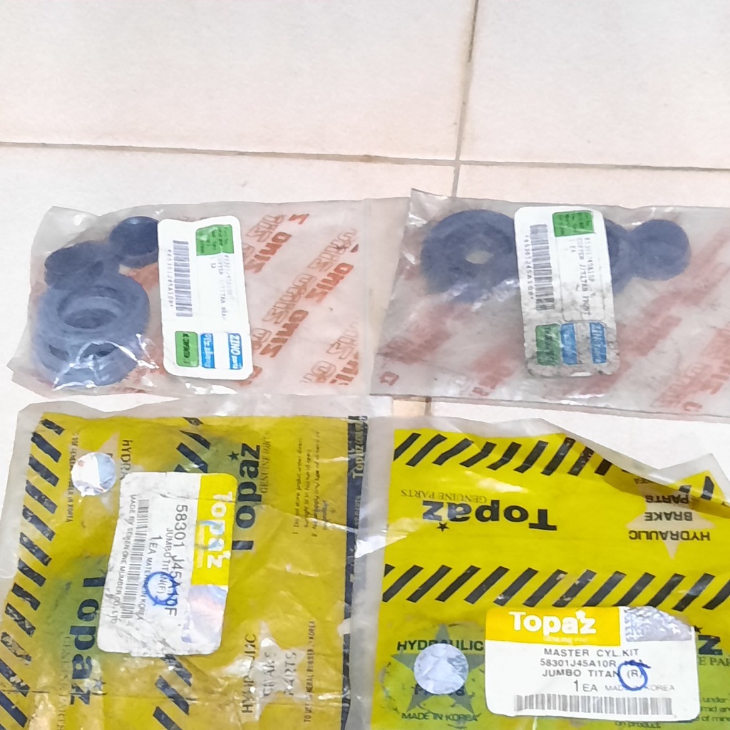 Bộ Cúp ben  chụp bụi xi lanh phanh trước, sau Kia TiTan, hàng Topaz/Zino