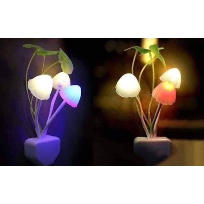 Đèn ngủ cây nấm cảm biến