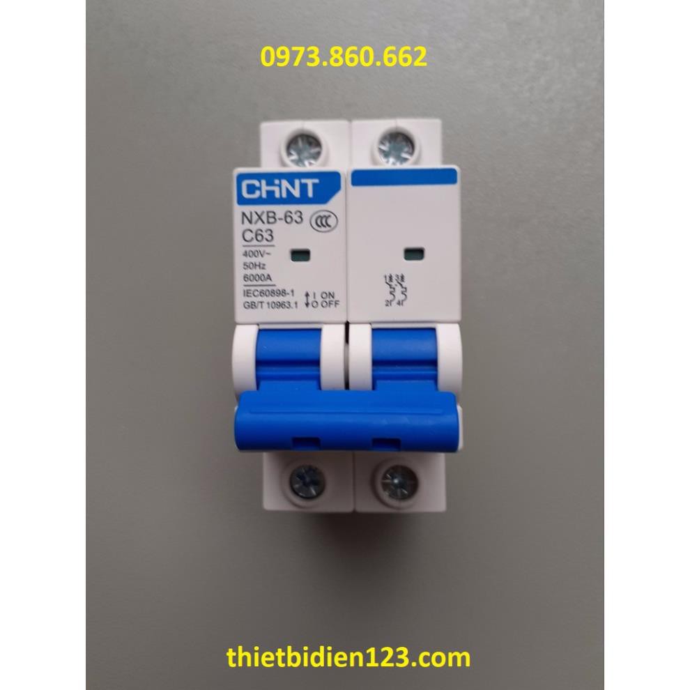 ATTOMAT CHINT MCB 2P 16-63A -NXB-63-C16A, 20A, 25A, 32A, 40A, 63A