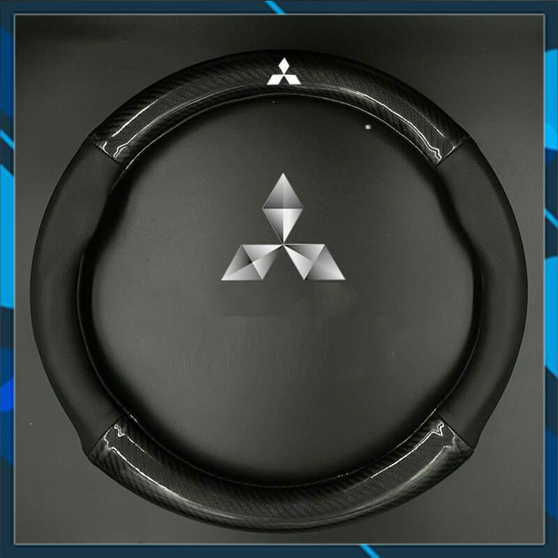 Bọc Vô Lăng Vân Carbon Xe Mitsubishi