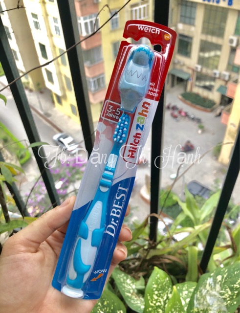 BÀN CHẢI ĐÁNH RĂNG TRẺ EM DR.BEST 3-5 JAHRE