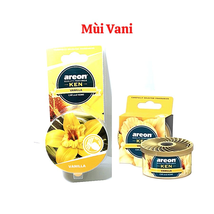 Sáp thơm ô tô cao cấp, sáp thơm AREON nhập khẩu chính hãng