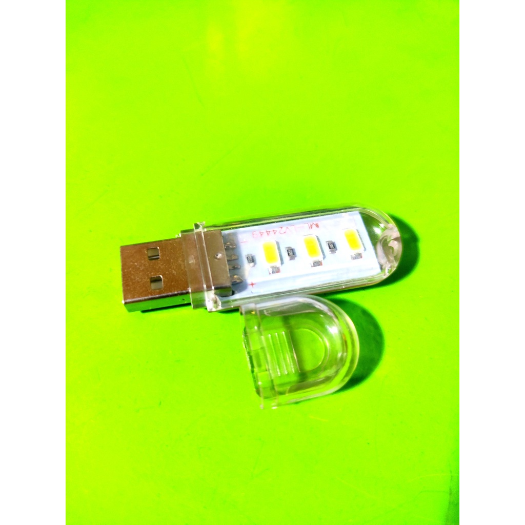 Đèn Led USB 3 bóng siêu sáng dùng cho sạc dự phòng hoặc thiết bị có cổng USB thông dụng