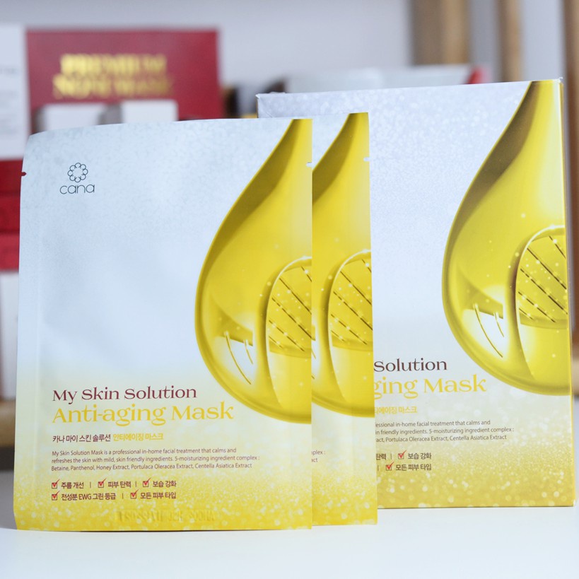 [Mã SKAMLTSW8 giảm 10% đơn 100K] Mặt Nạ Nghệ Chăm Sóc Da Lão Hóa Hàn Quốc Cana My Skin Solution Anti-Aging | BigBuy360 - bigbuy360.vn