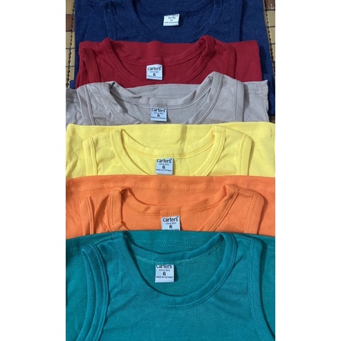 (SALE) SET 2 ÁO BA LỖ CARTERS VNXK VHI BÉ TRAI/BÉ GÁI TỪ 6-23kg