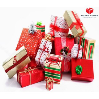 10 hộp quà trang trí gốc cây thông đủ cỡ