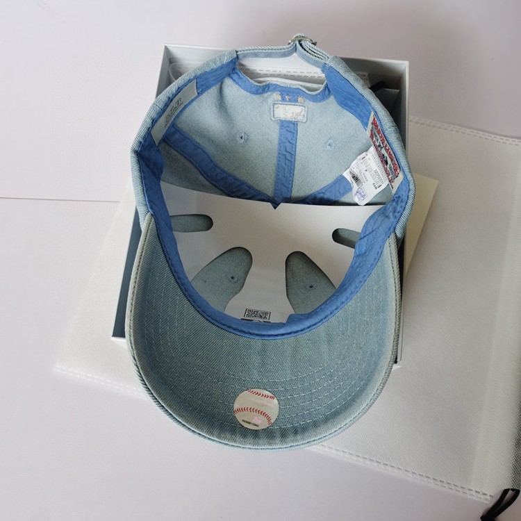 Mũ Lưỡi Trai Bóng Chày Thêu Chữ B Hàn Quốc Thời Trang Cotton Mềm Nam Nữ