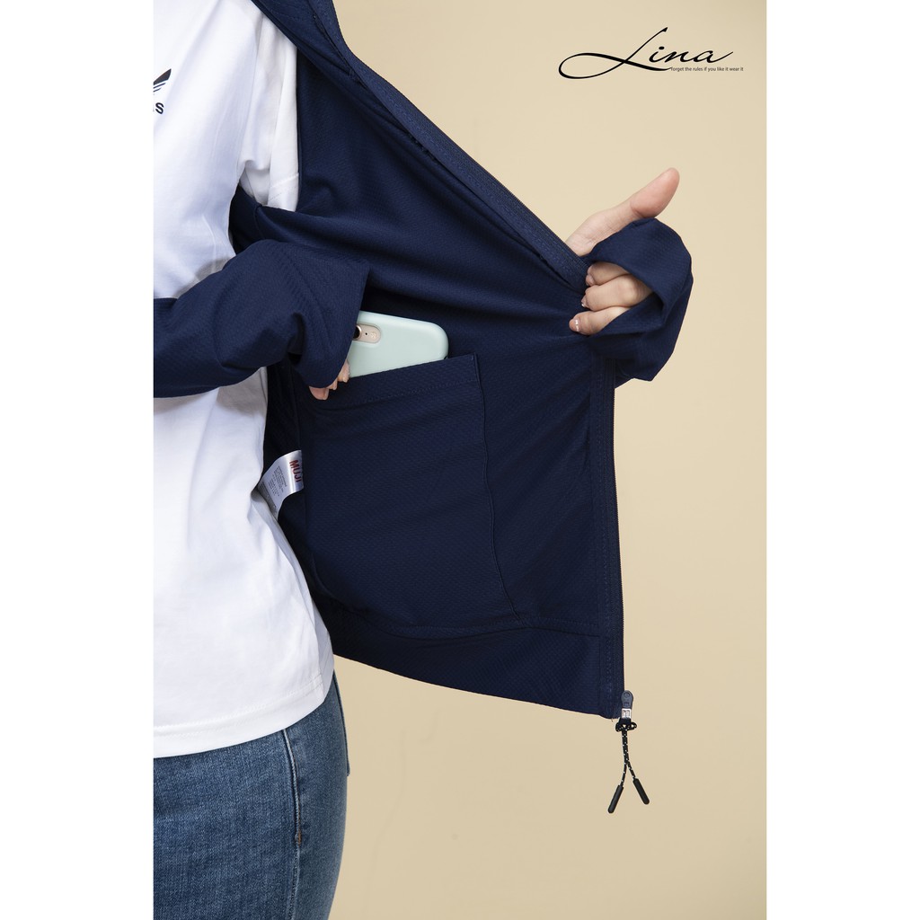 Áo Chống Nắng Thun Lạnh 2 Lớp Dáng Ngắn GU Mẫu Mới 2021 Xuất Dư - Chất Cao Cấp (Chống tia UV, làm mát, khử mùi hôi) | BigBuy360 - bigbuy360.vn