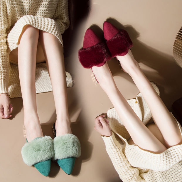 Giày Muller Mũi Nhọn Thiết Kế Mới Thời Trang Dành Cho Mùa Hè