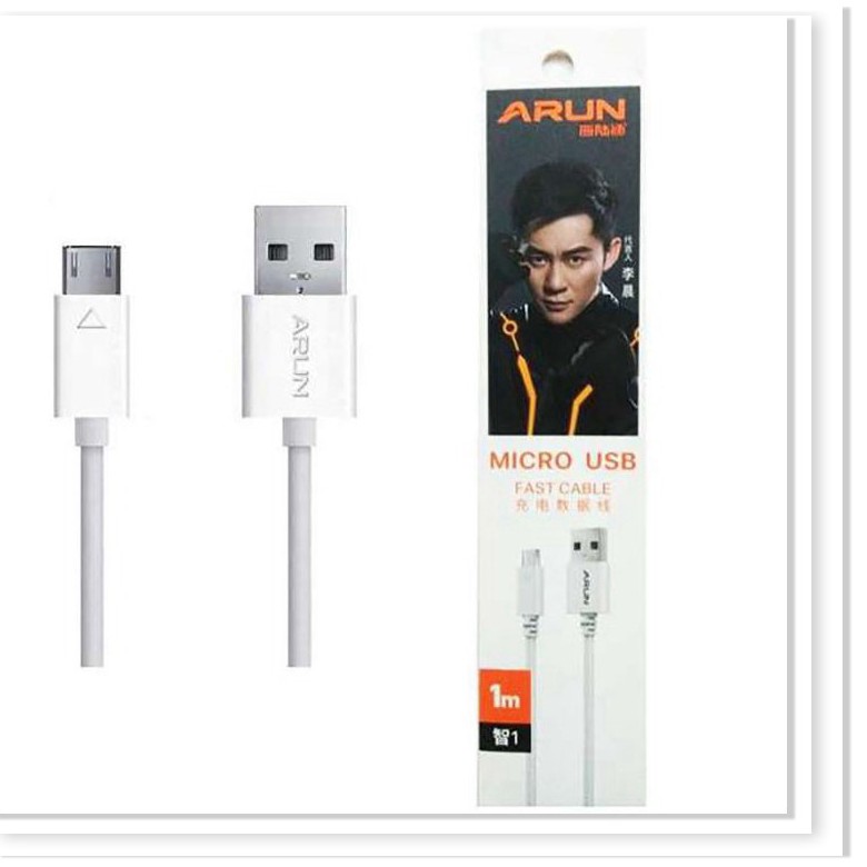 Xả Kho - Cáp sạc arun micro usb dành cho android dài 1m