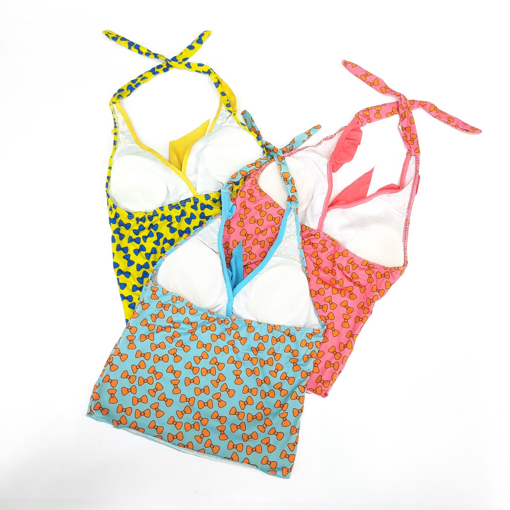 Speranza, Bộ Bơi Bé Gái 2 Mảnh Hở Lưng, Quần Giả Váy, 40-55Kg mặc vừa vặn