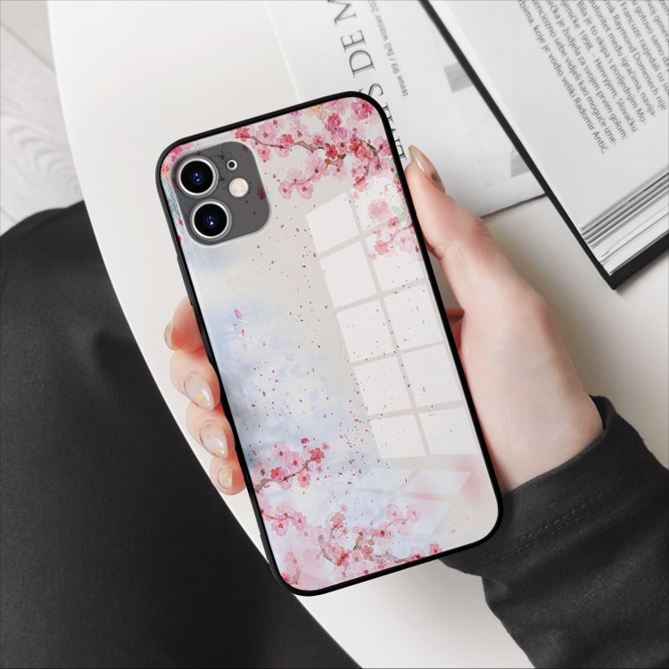 Ốp iphone nhí nhảnh Nên Mua lưng kính chống trơn Iphone 7/8/8Plus/X/Xs/Xs Max/11/11 Promax/12/12 Promax OK-PIC20210310