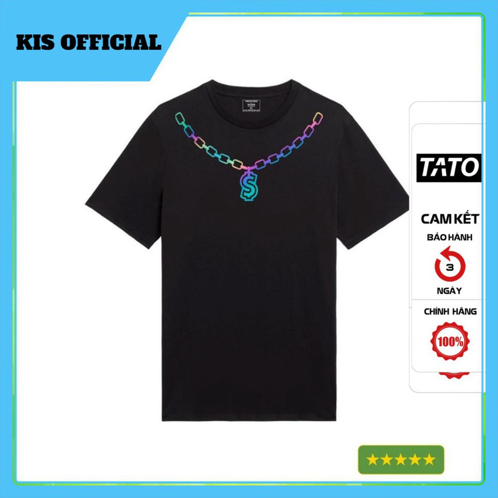 Áo Thun Unisex Neckplack Money Phản quang 7 màu Form Rộng Thời Trang Phong Cách Hàn Quốc [KIS OFFICIAL]