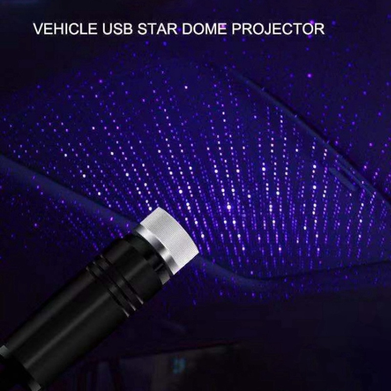 Đèn LED Chiếu Ánh Sao Trang Trí Trần Xe Hơi Lãng Mạn