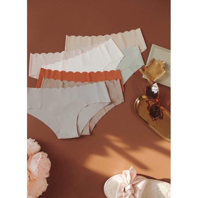 Quần Lót Nữ Đúc Su Không Đường May Viền Sóng 1033