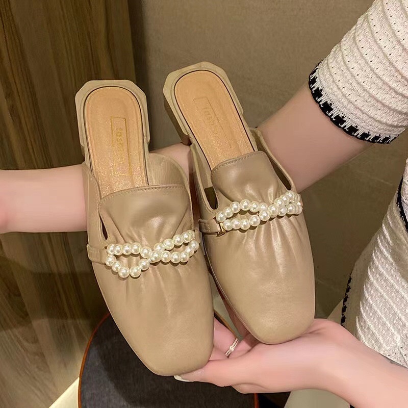 Sục nữ thời trang - Giày lười nữ cao su dẻo đủ size 35-40