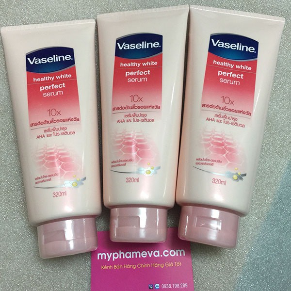 Dưỡng trắng an toàn Vaseline 10X-50X có độ chống nắng cao - bật tone trong vòng 1 tháng [ chuẩn Thái] | BigBuy360 - bigbuy360.vn