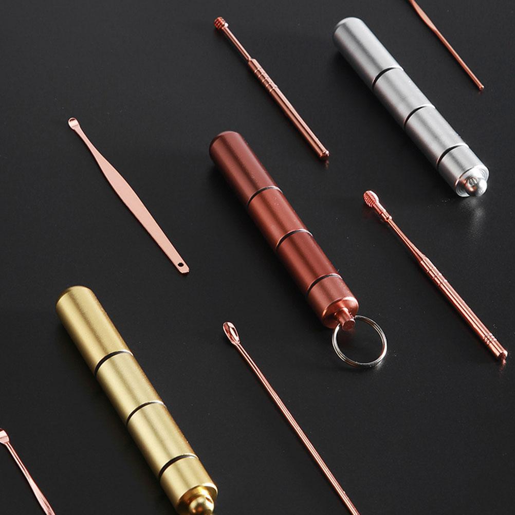 Bộ 6 Dụng Cụ Lấy Ráy Tai Bằng Thép Không Gỉ Tiện Dụng