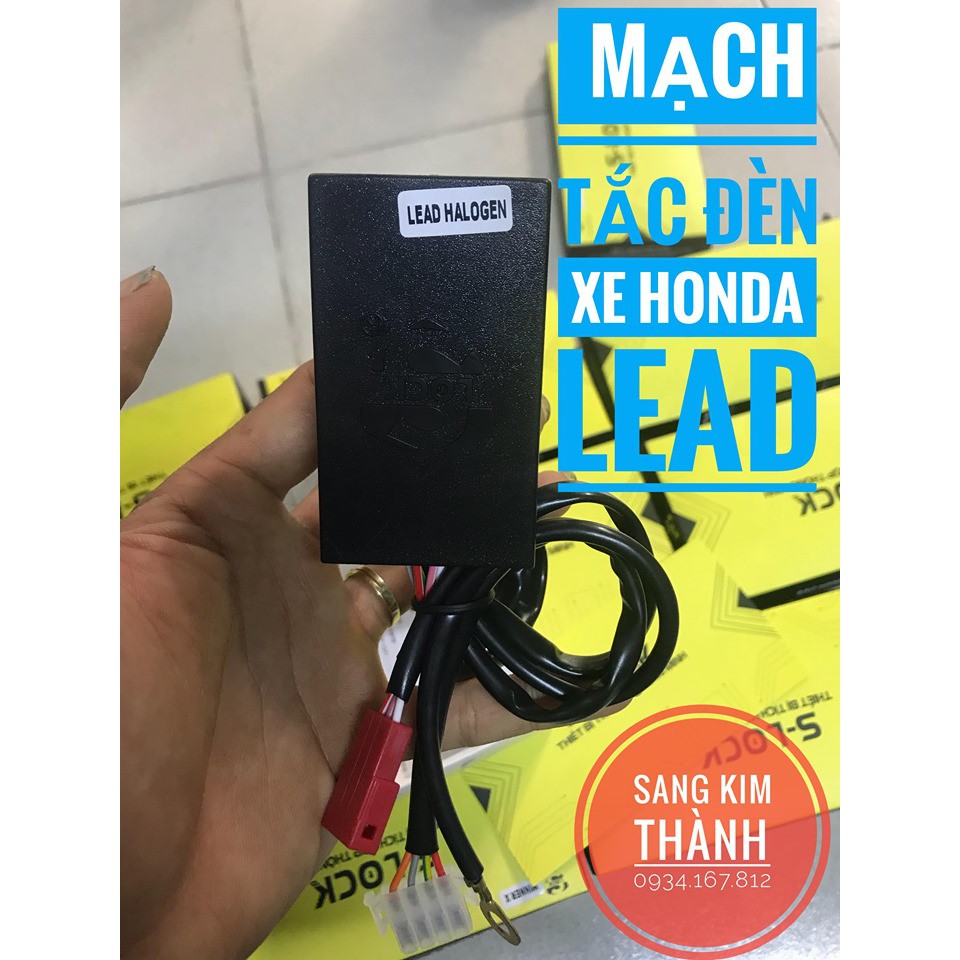 Bộ Bật Tắt Đèn Xe Honda Lead 2019 2020 2021 Bóng Halogen Full Giắc Cắm