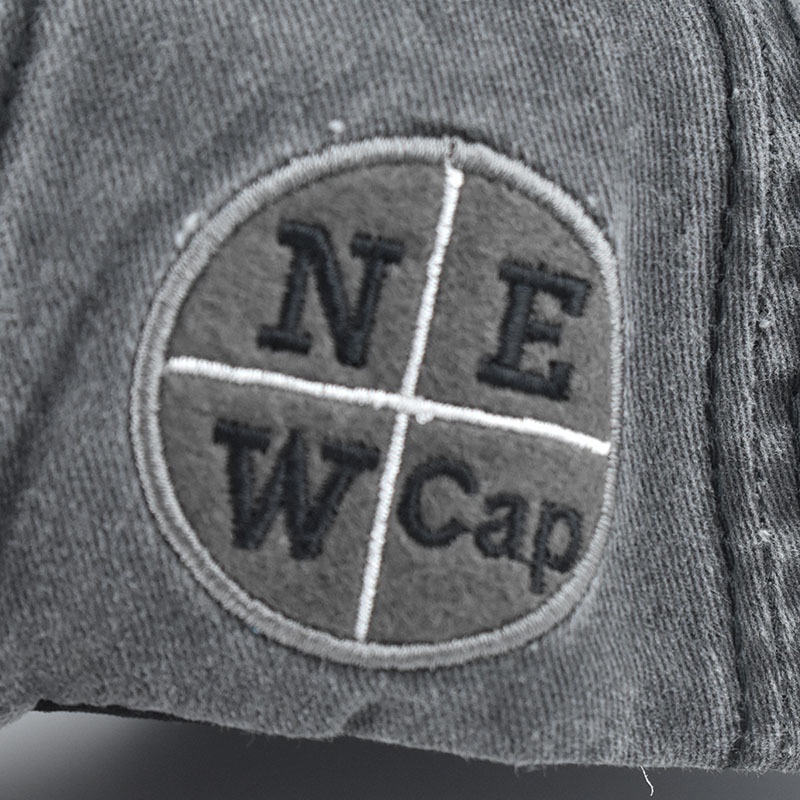 Nón Lưỡi Trai Thêu Hình Phong Cách vintage Thời Trang Cho Nam Nữ