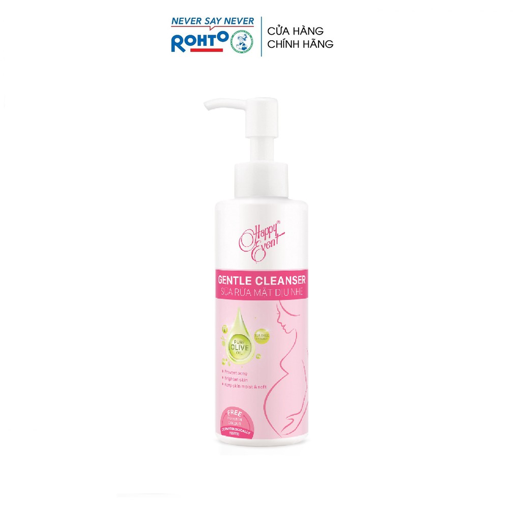 [Mã FMCGMALL -8% đơn 250K] Sữa rửa mặt dịu nhẹ Happy Event Gentle Cleanser 120ml