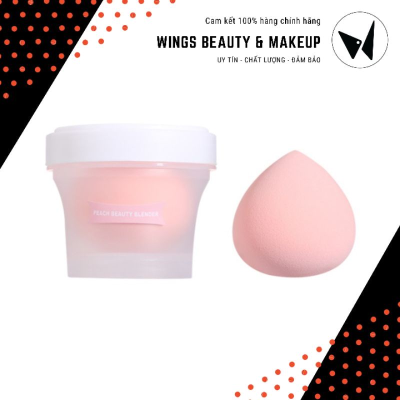BLENDER - Bông mút trang điểm Peach Powder Puff