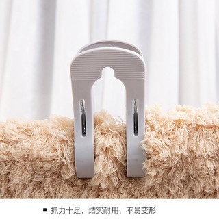 Kẹp quần áo chống gió hai răng
