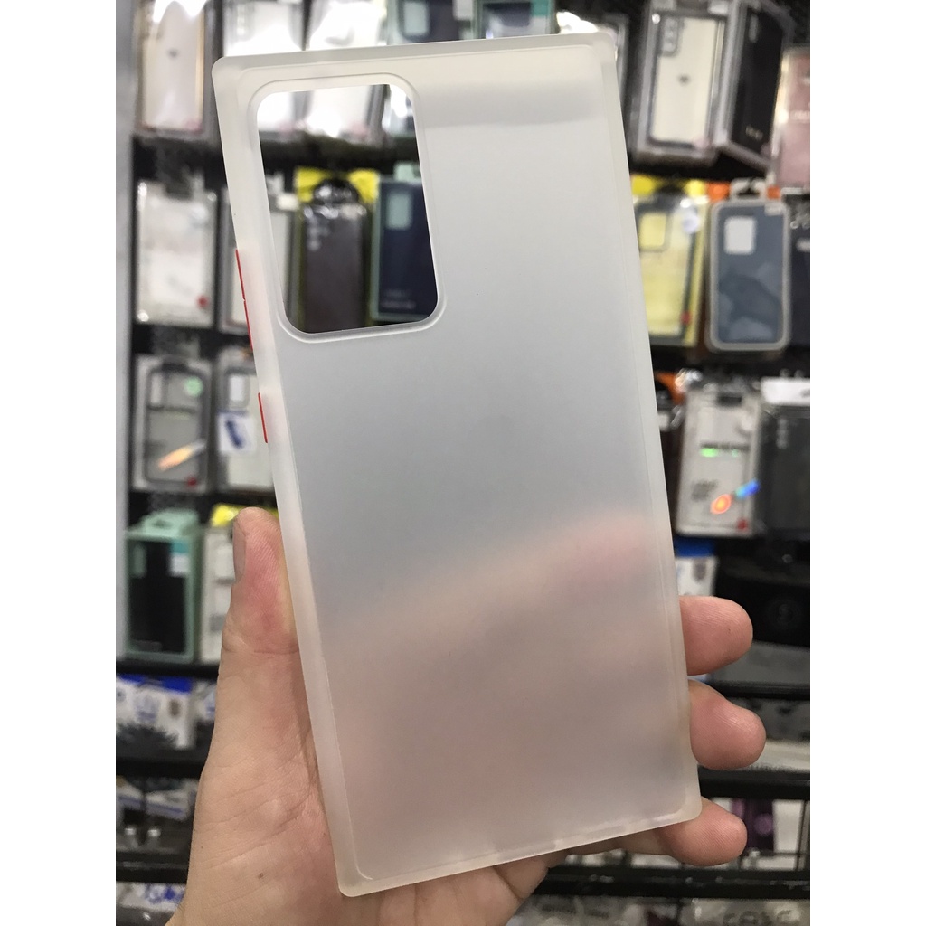 Ốp Lưng Samsung Note 20 Ultra Chống Vân Tay Mặt Lưng Mờ Viền Dẻo Hàng Likgus