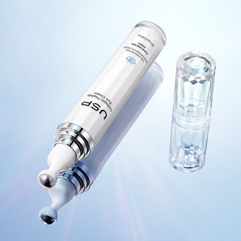 Kem Mắt Có Đầu Lăn Collagen Peptide USP Săn Chắc Ngừa Nếp Nhăn Quầng Mắt