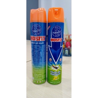 Bình xịt muỗi Mosfly FIK hương chanh 600ml
