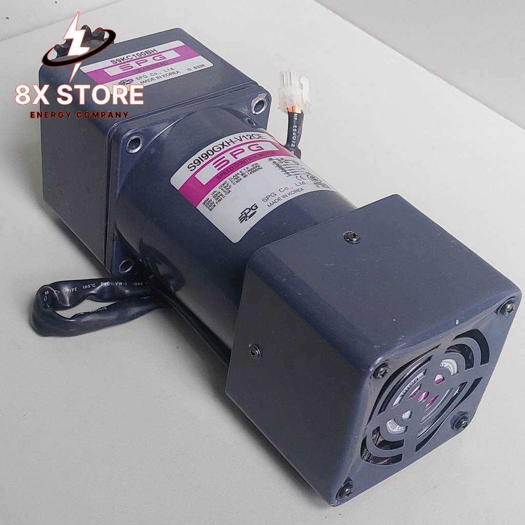 Motor giảm tốc 40W/90w 220VAC SPG GGM kèm bộ điều khiển tốc độ + hộp giảm tốc