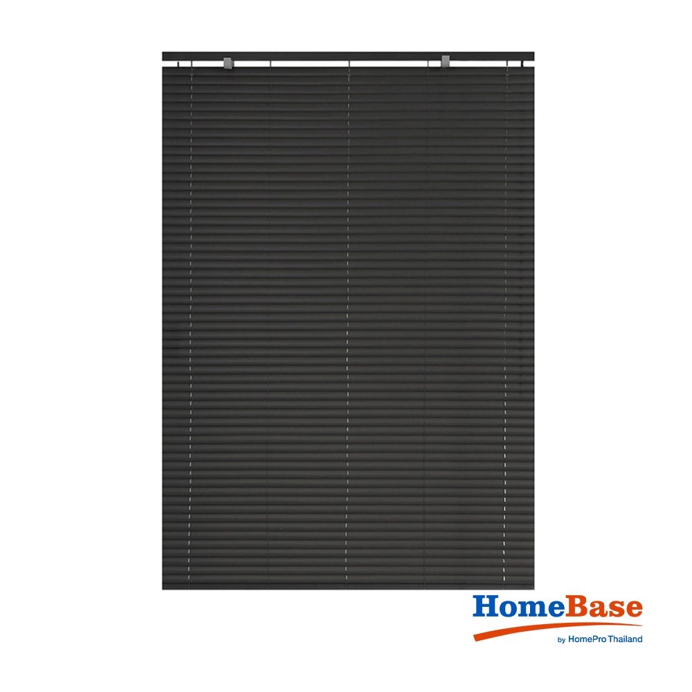 Homebase HLS Rèm/màn cửa cuốn VENETIAN bằng nhựa VINYL 90X130CM màu xám đậm
