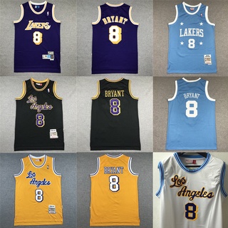 Áo bóng rổ thời trang nam Los Lakers Kobe Jersey thêu