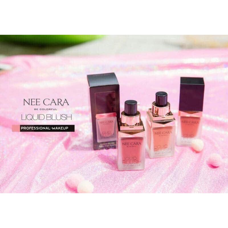 MÁ HỒNG KEM NEE CARA COLOR HIGH QUALITY LIQUID BLUSH | BigBuy360 - bigbuy360.vn
