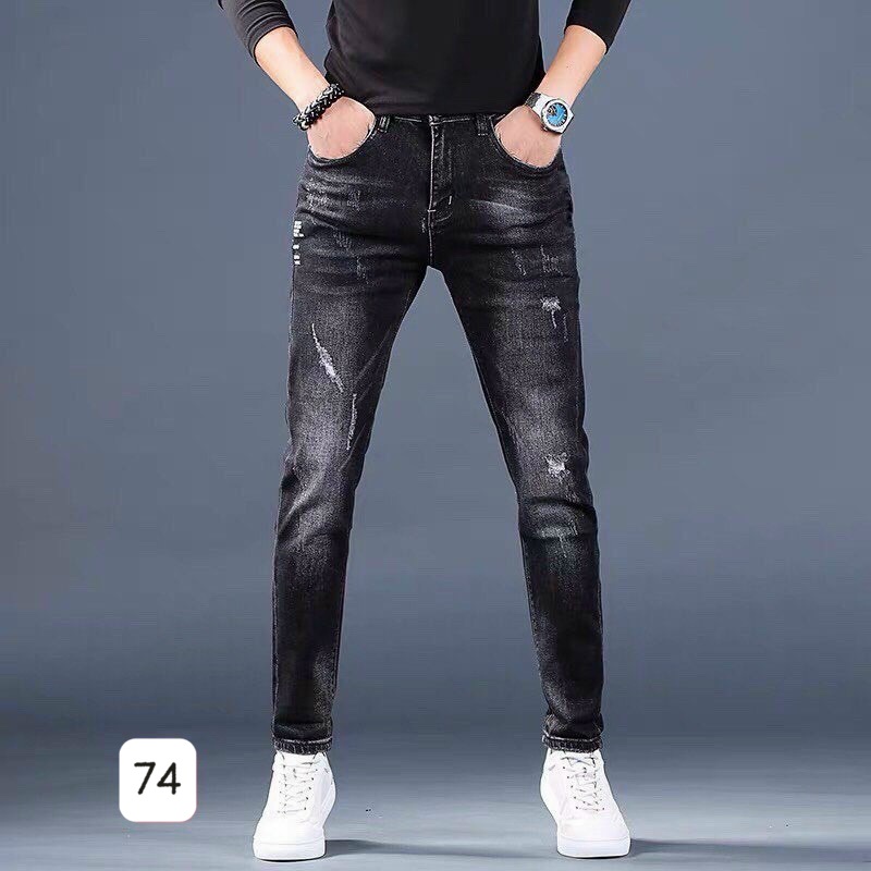 Quần Jean Nam Mẫu Mơi 💝Freeship💝 Quần Bò Nam Rách Xước Quần Rin Nam Cao Cấp HU427 | BigBuy360 - bigbuy360.vn