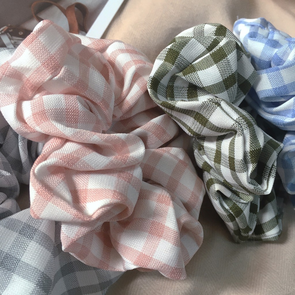 Scrunchies CARO đẹp xỉu - vòng tay vải xinh, thiết kế độc đáo, thời trang teen Việt Nam