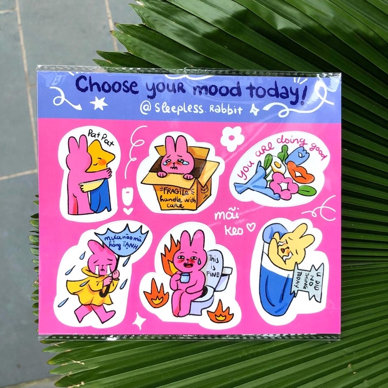 Sticker "Choose your mood today"