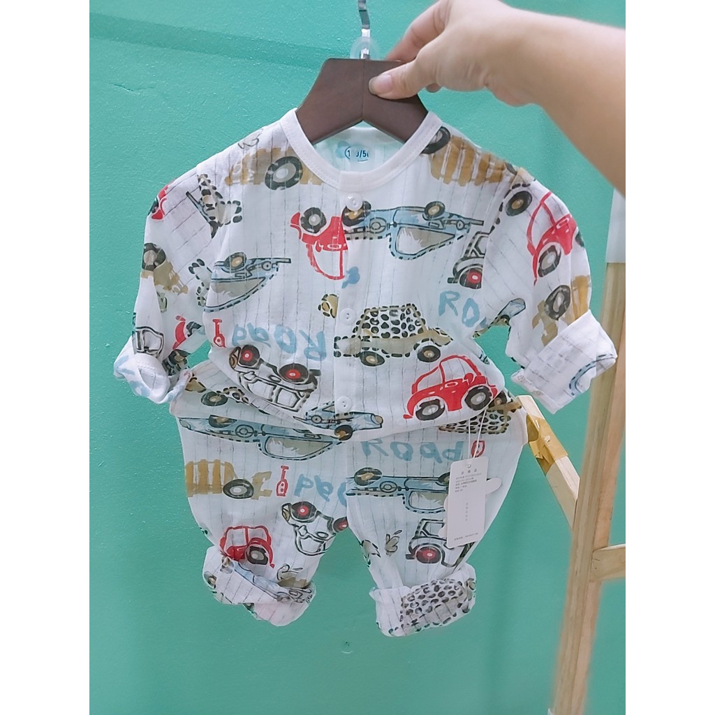 Set bộ đồ cho bé BabyGao đồ ngủ bé trai, đồ ngủ bé gái chất cotton xuất nhật mẫu mới 2020