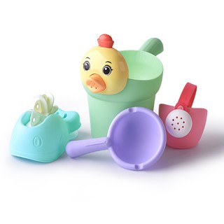 Đồ chơi phòng tắm, bãi biển vòi hoa sen, xúc cát 4 món cho bé