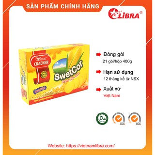 Bánh Quy Vị Ngô Swetcor Cracker 400gr ( không túi xách )