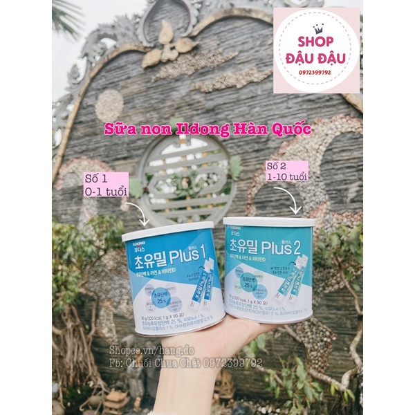 [ MẪU MỚI] Sữa non ILDONG Hàn Quốc lon 100g