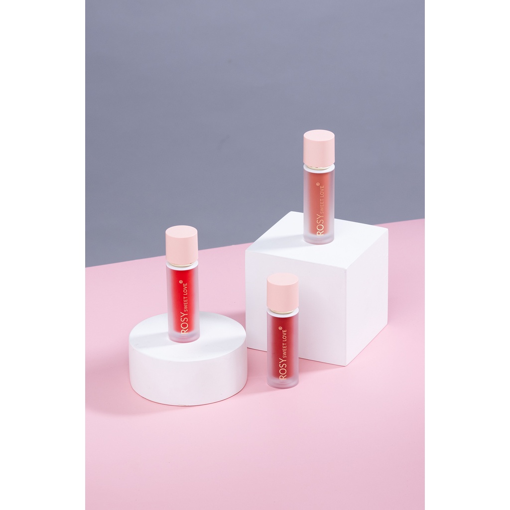 set son rosy sweet love rosy luxury velvet lips son môi tự chọn màu siêu xinh hàng chính hãng