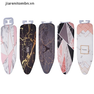 Jiarenitombn 140*50cm Marble thick heat retaining felt ironing iron board cover easy fitted vn