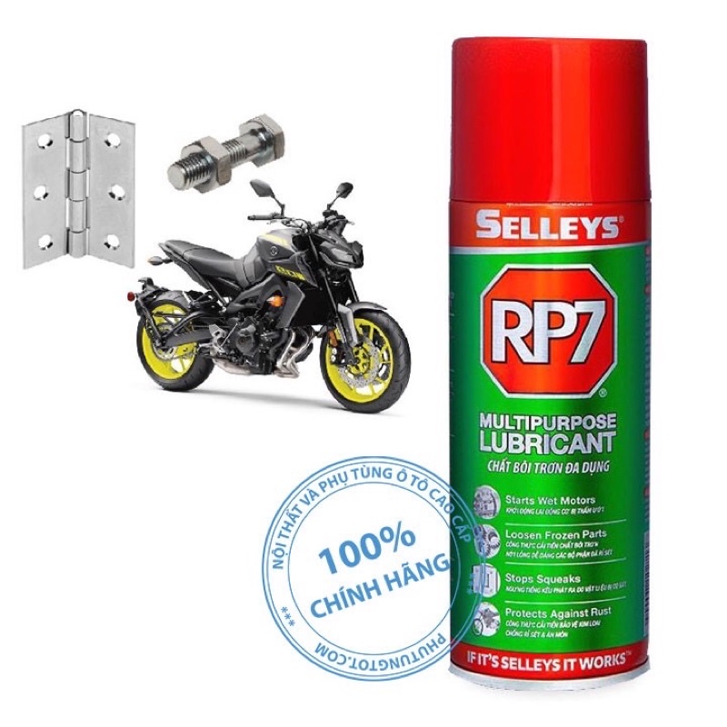 Bình xịt RP7 tẩy rỉ sét - Bôi trơn kim loại 150g - HÀNG CHÍNH HÃNG