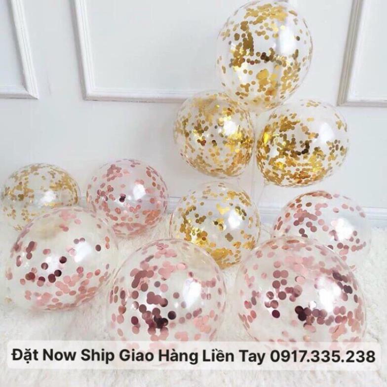 Bóng Mix Kim Tuyến  crom, sequin, Dủ Màu Mĩ Kim tuyến To , trang trí sinh nhật, trang trí phòng cưới 25cm