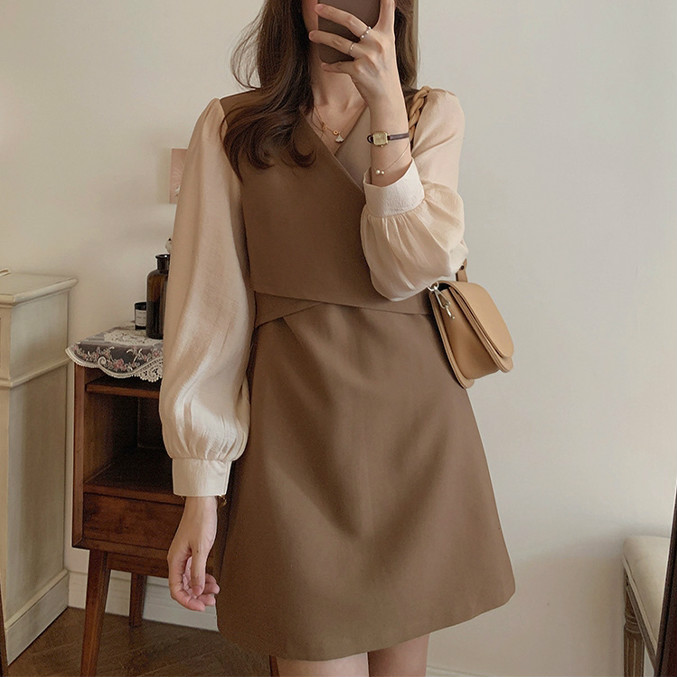 Đầm midi tay dài thời trang cho nữ | BigBuy360 - bigbuy360.vn