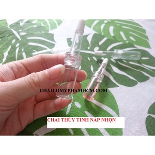 CHAI THỦY TINH NẮP NHỌN